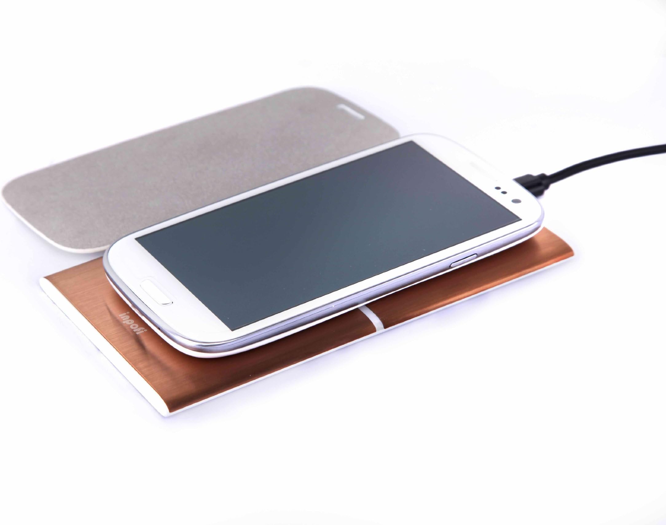 iNPOFi Samsung Galaxy S3 Charging Board - Retail Packaging - Brushed Gold
