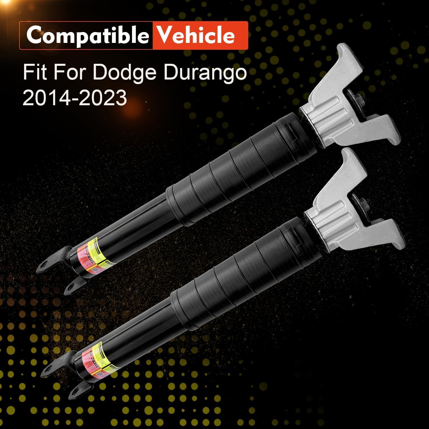 68223791AE 68311287AA Rear Suspension Shock Absorbers Struts Compatible with Dodge Durango 2014-2023, 68223791AB 68223791AC