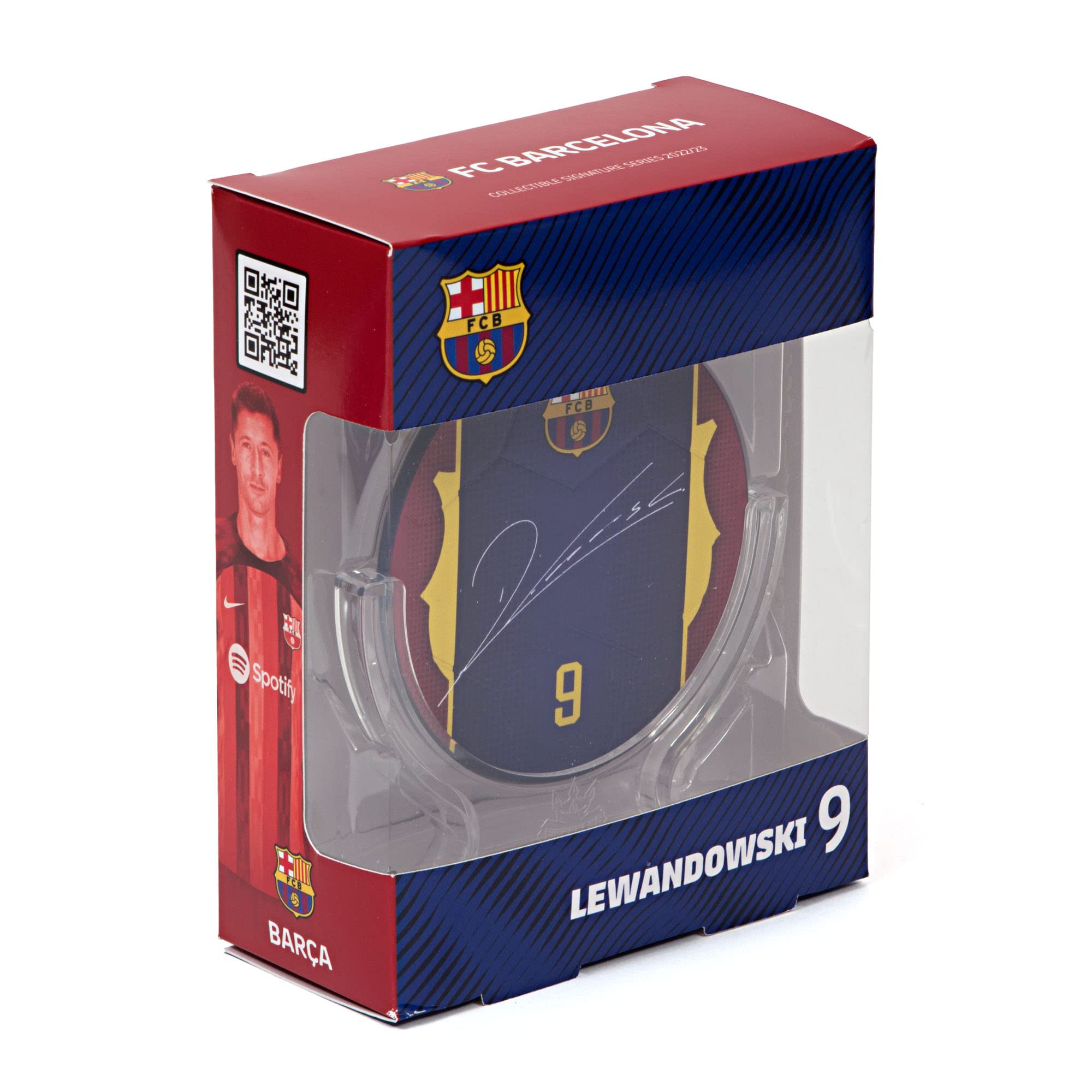 Signables Premium - FC Barcelona Collectible - Official Football Facsimile - Premium Soccer Memorabilia Collectible