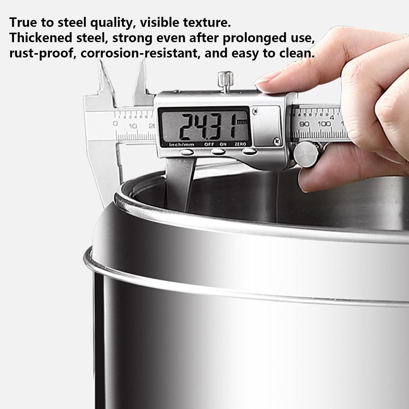Distributore di bevande, con rubinetto, brocca in acciaio inox, grande dispenser di bevande calde e fredde, per caffè, tè, succhi di frutta, limonata, liquidi, feste, campeggio, picnic, caffetterie