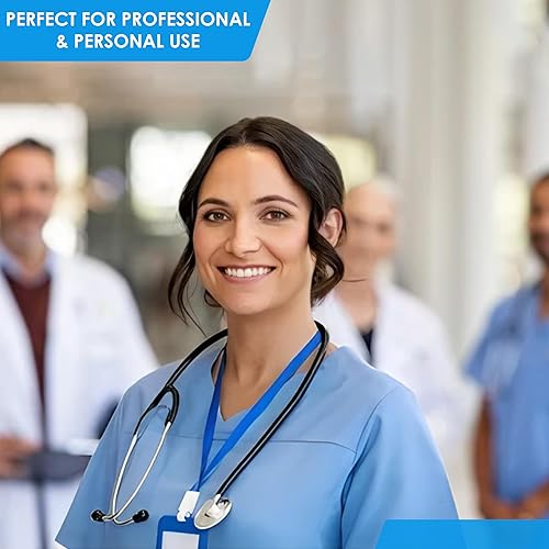 Miniatura 8 de PrimaCare Medical DS-9197-BK Professional Classic Series Manual Adult Size Blood Pressure Kit, Emergency Bp kit with Stethoscope and Portable