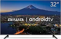 Smart TV Aiwa 32”, Android, HD, Borda Ultrafina, HDR10, Dolby Áudio - AWS-TV-32-BL-02-A
