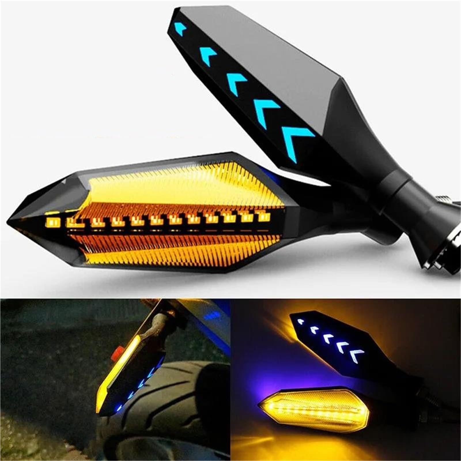 Indicatore Luce Indicatore Di Direzione A LED Per Moto Per Per CBR600RR Per CB1000R Ricambi Indicatori Svolta A Indicatori Direzione Frecce Moto