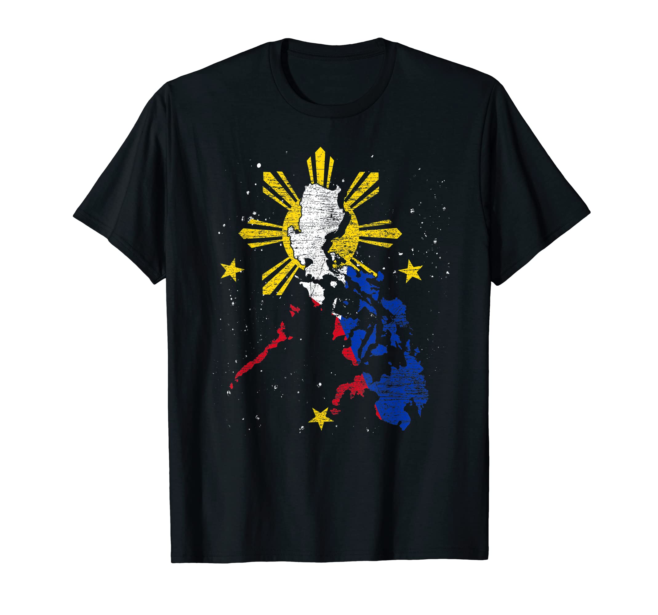 Proud Filipina Philippines Flag Filipino Roots Philippines T-Shirt