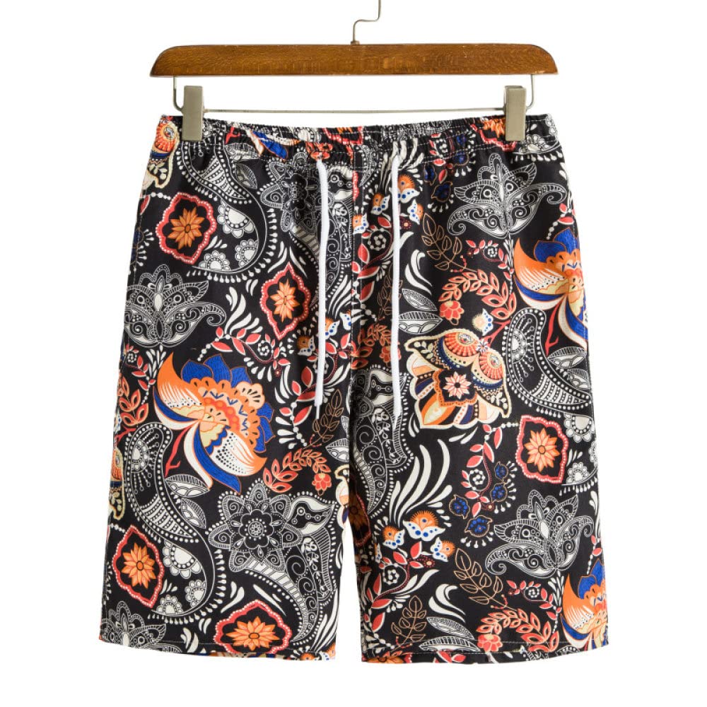 Funky Camisa Hawaiana, Camisa Hawaiana para Hombre Y Pantalones Cortos De Playa Hawaianos.