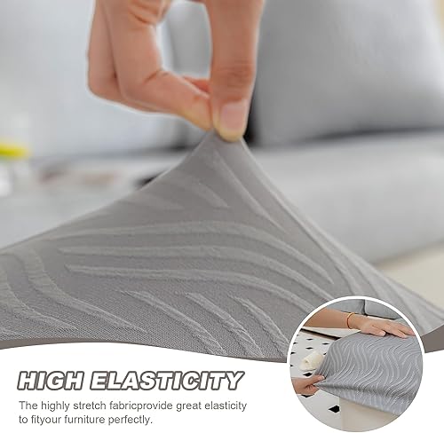 Miniatura 4 de Fundas de cojín impermeables para sofá, fundas elásticas para sofá, fundas de cojín elásticas de repuesto, funda de asiento suave, protector
