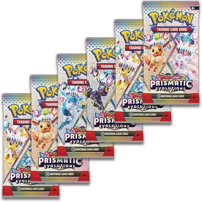 Pokemon TCG: S&V Prismatic Evolutions Booster Pack 10 Cartas miniatura 2
