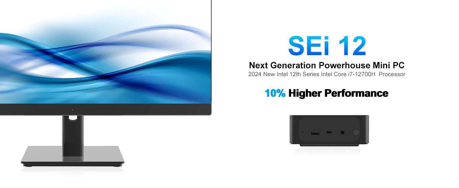 Amazon.com: Beelink Mini PC, SEi12 Max Intel Core-i7 12700H (14C