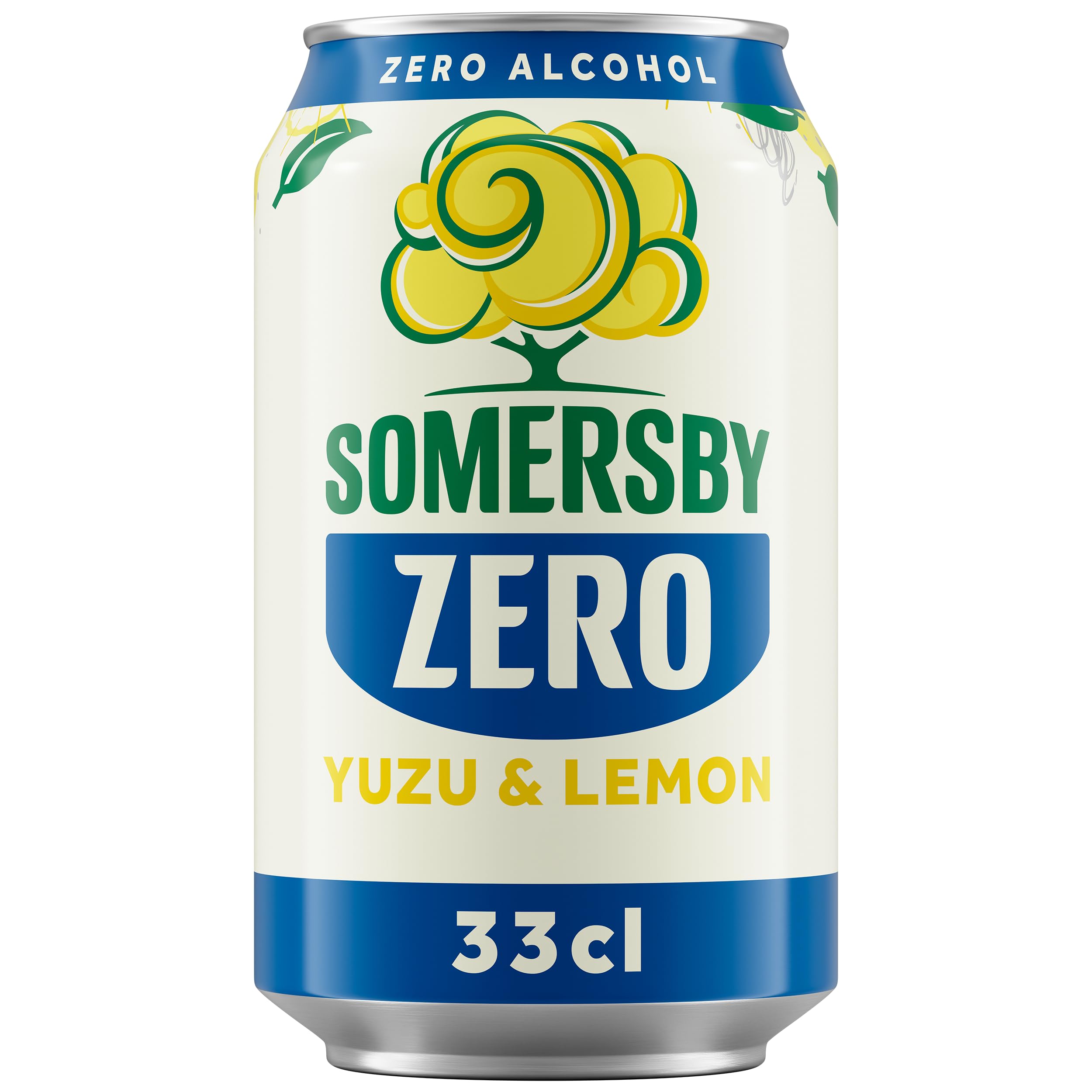 Somersby ZERO 0,0% Yuzu & Lemon Cider 0,33 l Dose 24 x 0,33 l alkoholfreier
