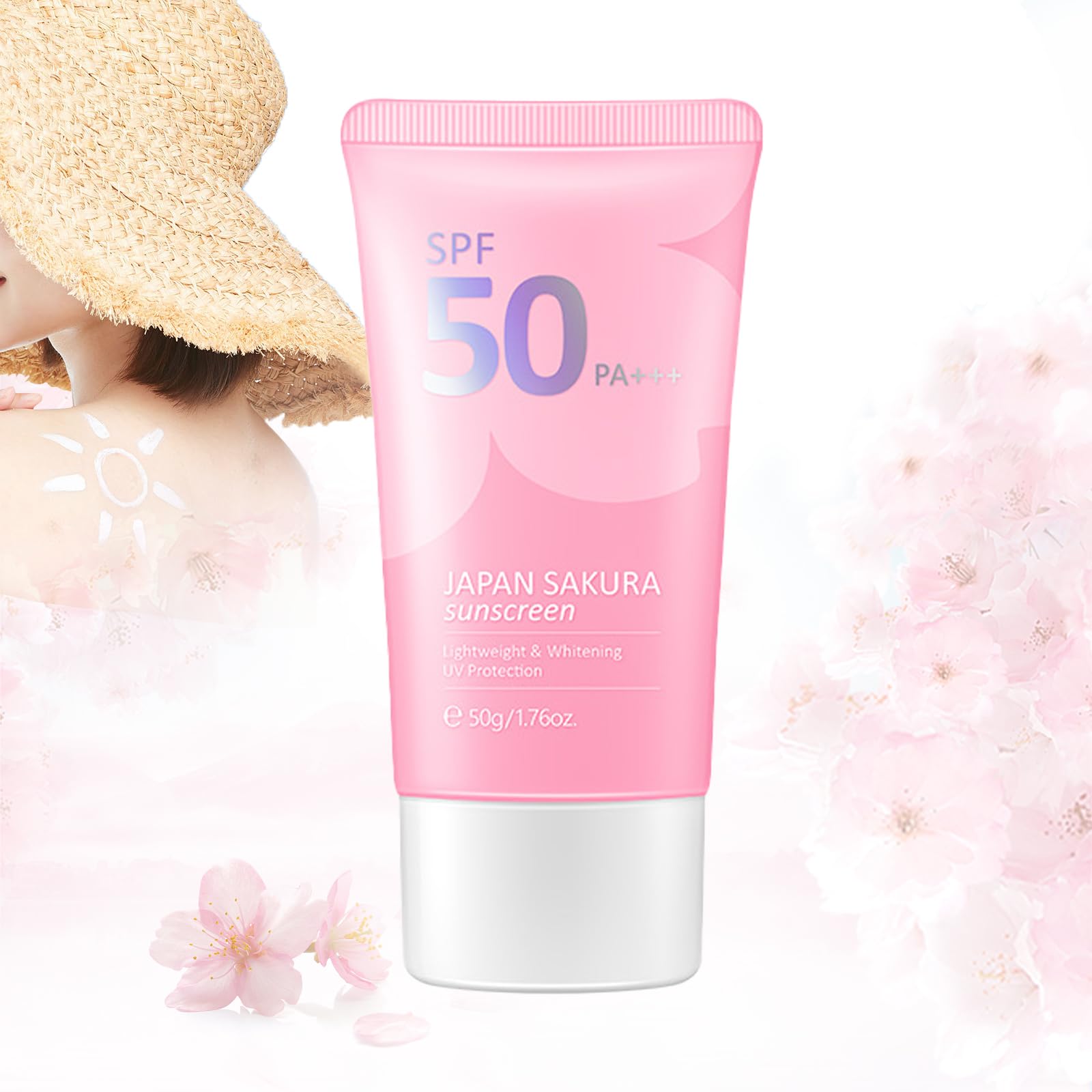 BOTOWI Japan Sakura Sunscreen Skincare Spf 50, Sakura