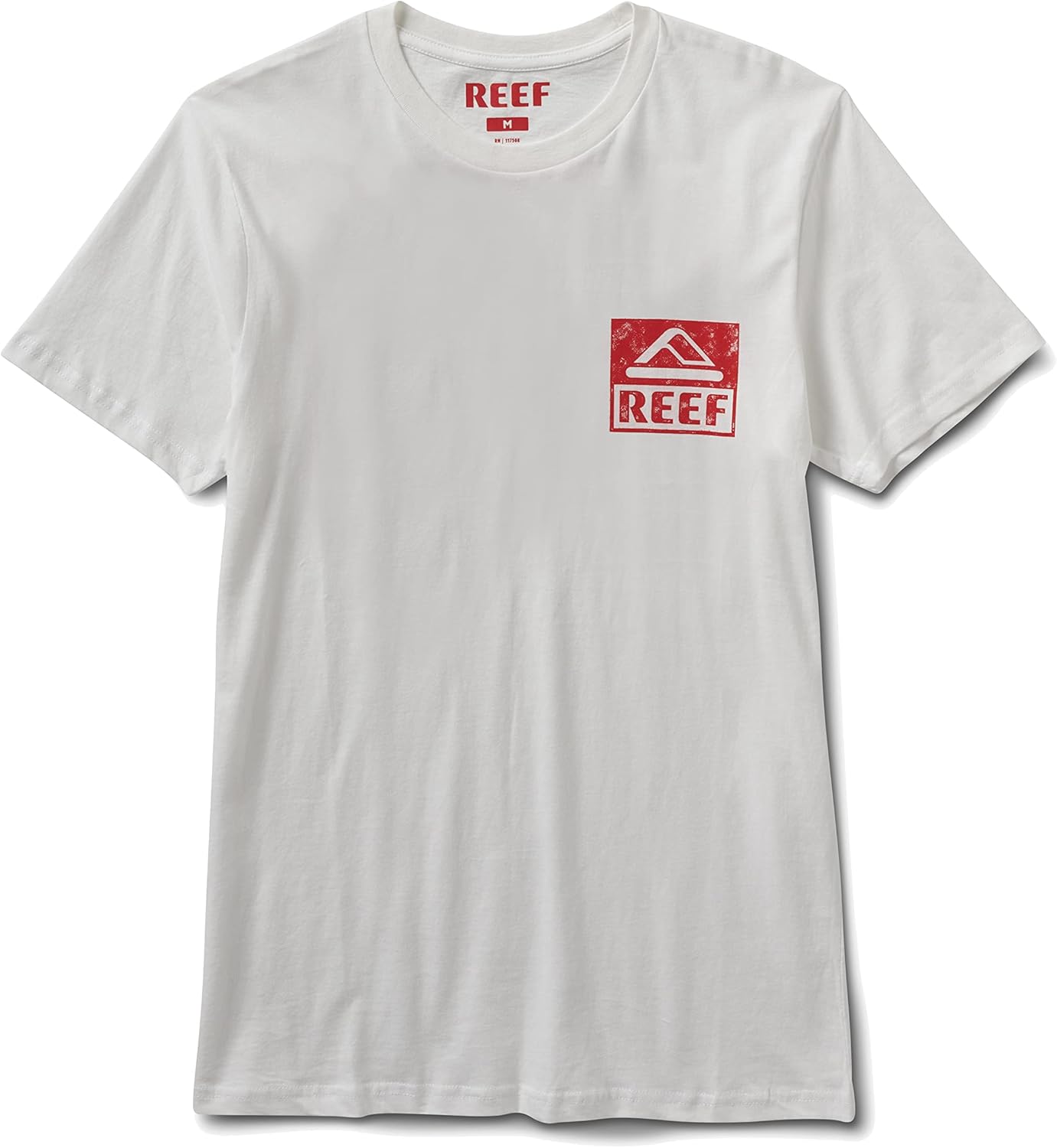 Reef Mens Reef Logo Graphic Short Sleeve Tee