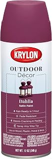 Krylon Outdoor Décor, Satin, Dahlia, 12 oz.