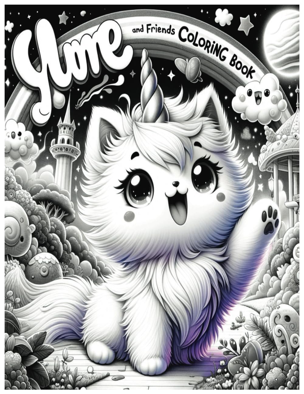 Yume and friends coloring book