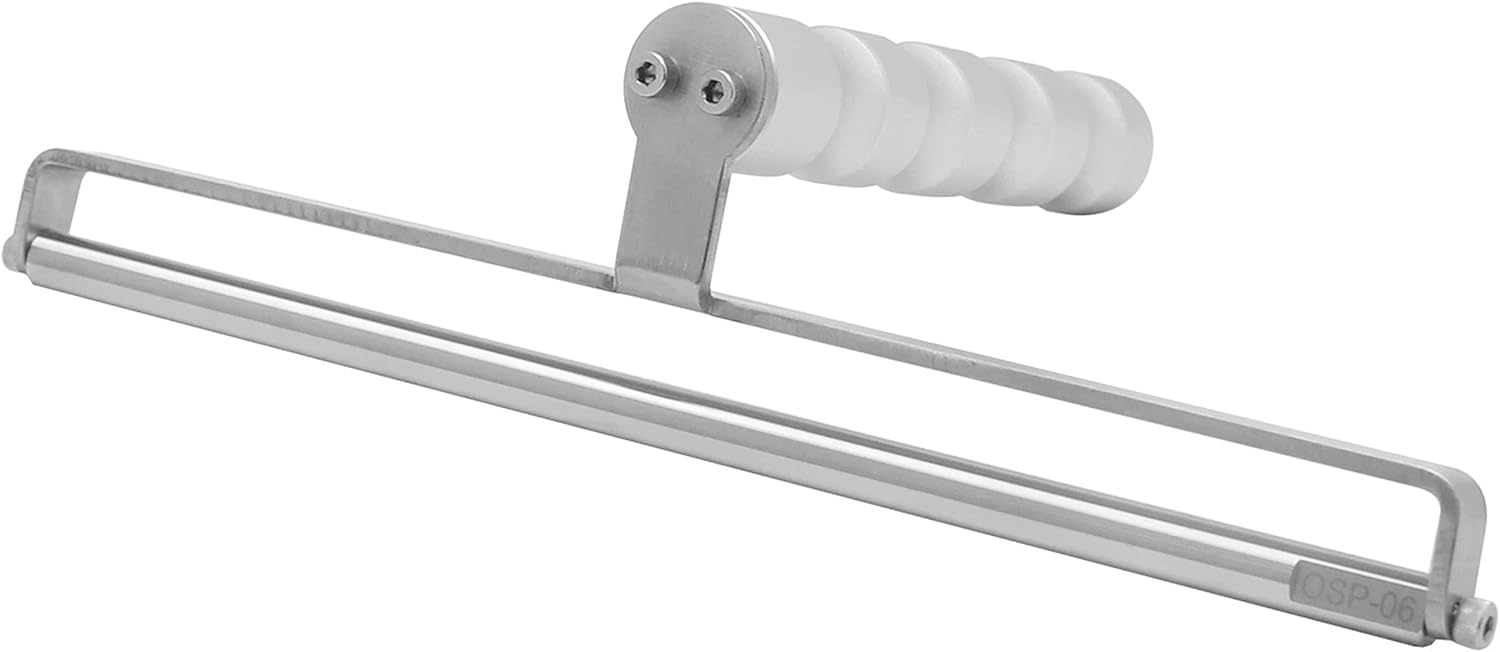 CGOLDENWALL Stainless Steel Wire Bar Applicator Wire Rod Coating Machine Coaters Application Wet Film Applicators Rod Scraping Ink Stick Effective Coating Width: 250mm (4um)