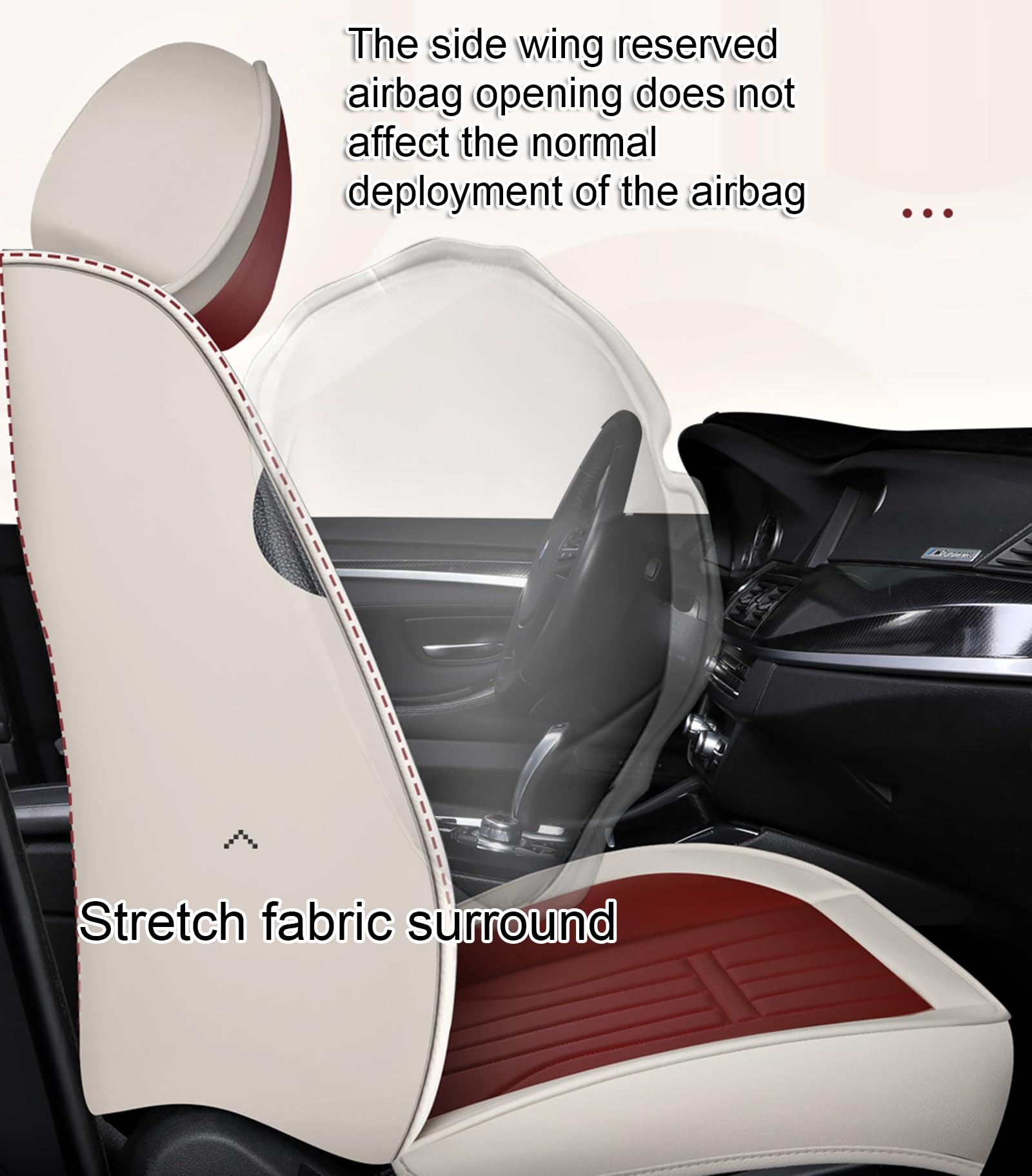 COPERCHI di Auto CAPERCHI- COPERCHI di Auto Auto Auto Comuni COPERCHI Auto Auto 5 SETTI Set in FATTURA UNIVERSALITURA, Fit Universale Compatibile airbag.,E