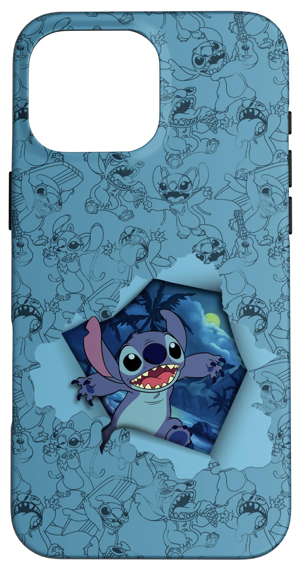 iPhone 16 Pro Max Disney Lilo & Stitch Tropical Breakout featuring Angel Case