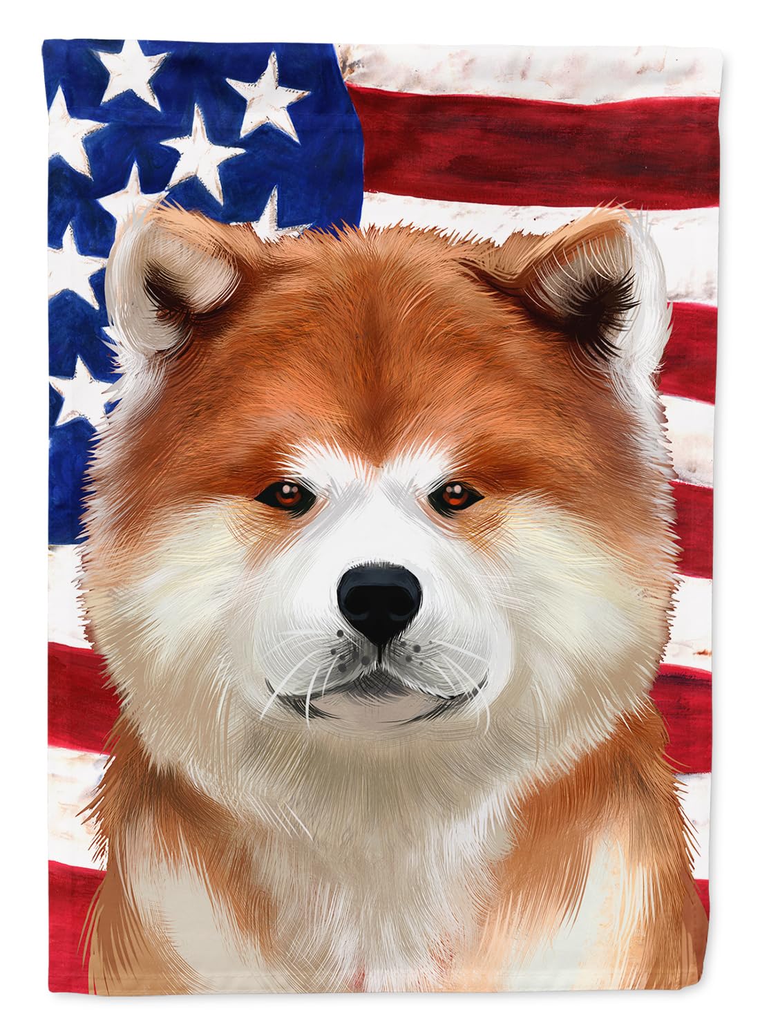 Drapeau Akita américain de maison, cadeau idéal pour passionnés de cette race