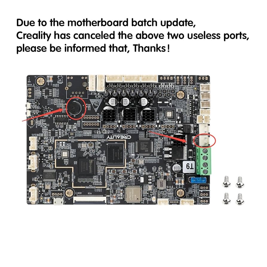 CREALITY K1 対策済み Amazon.com: Creality K1 Max Silent Mainboard 3D Printer