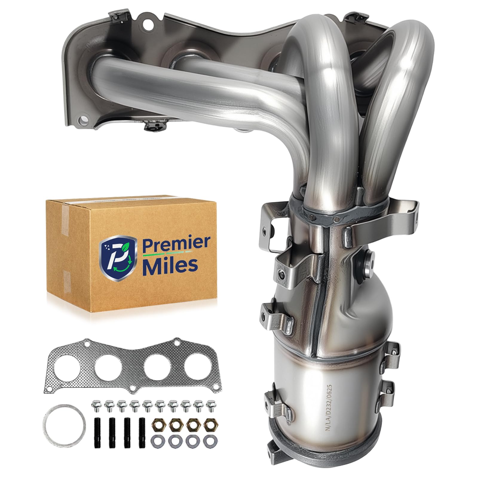 Photo 1 of PREMIER MILES Catalytic Converter Compatible with Toyota Camry 2.4L 2007 2008 2009 (For Gasoline Engine Only)(Not for Hybrid)(Front)(EPA Compliant?