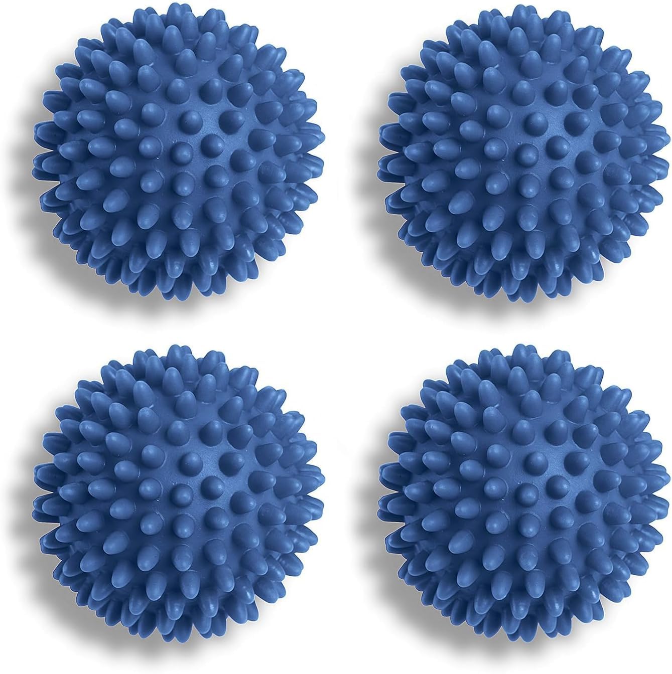 OkeanosHaven 4PCS Laundry Balls Reusable Silicone Dryer Balls for Soft, Static-Free Fabrics Eco-Friendly Laundry Revolution