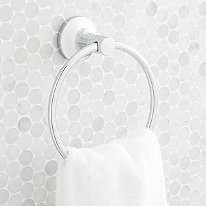 Signature Hardware 466408 Lentz 6-1/2" Wall Mounted Towel Ring