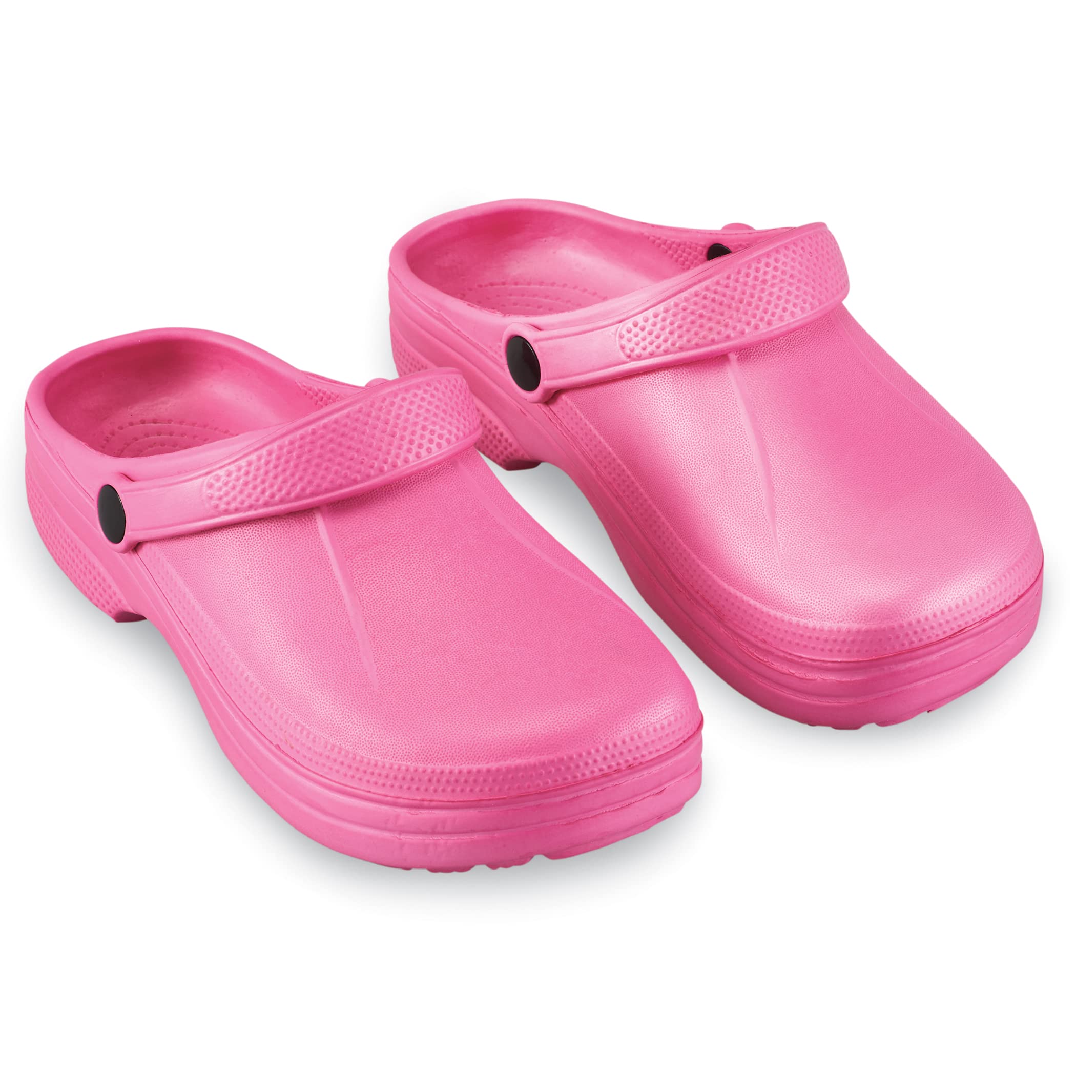 Collections EtcWomen's Solid Colored Rubber Comfort Clogs