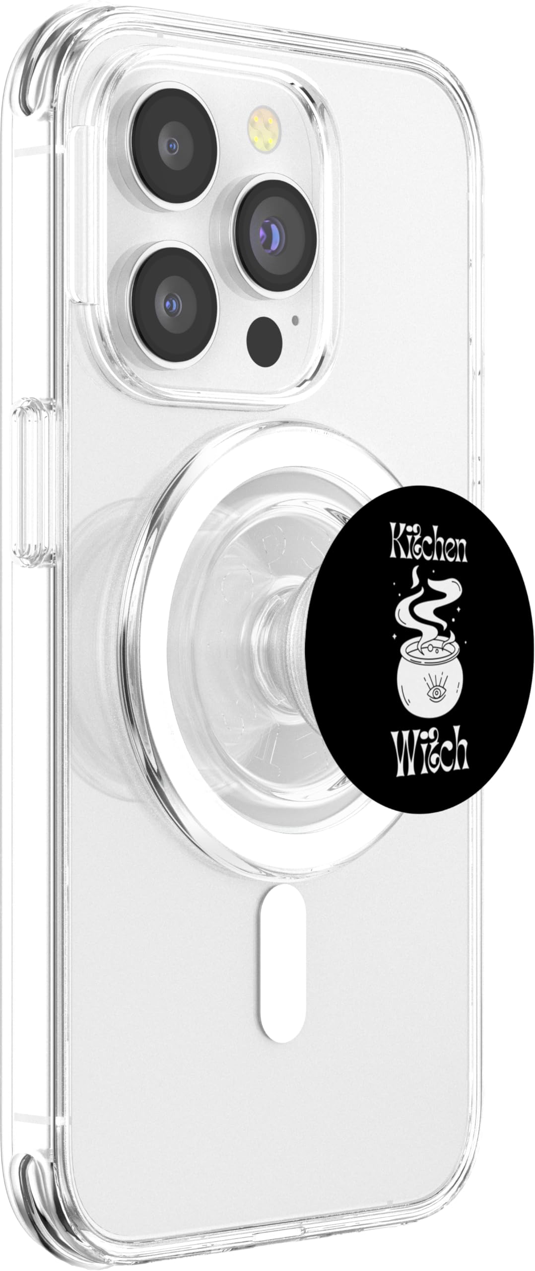 Kitchen Witch PopSockets PopGrip for MagSafe, Clear - Image 4