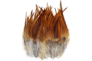 Happy Feather Rooster Plumas de Gallo 100PCS