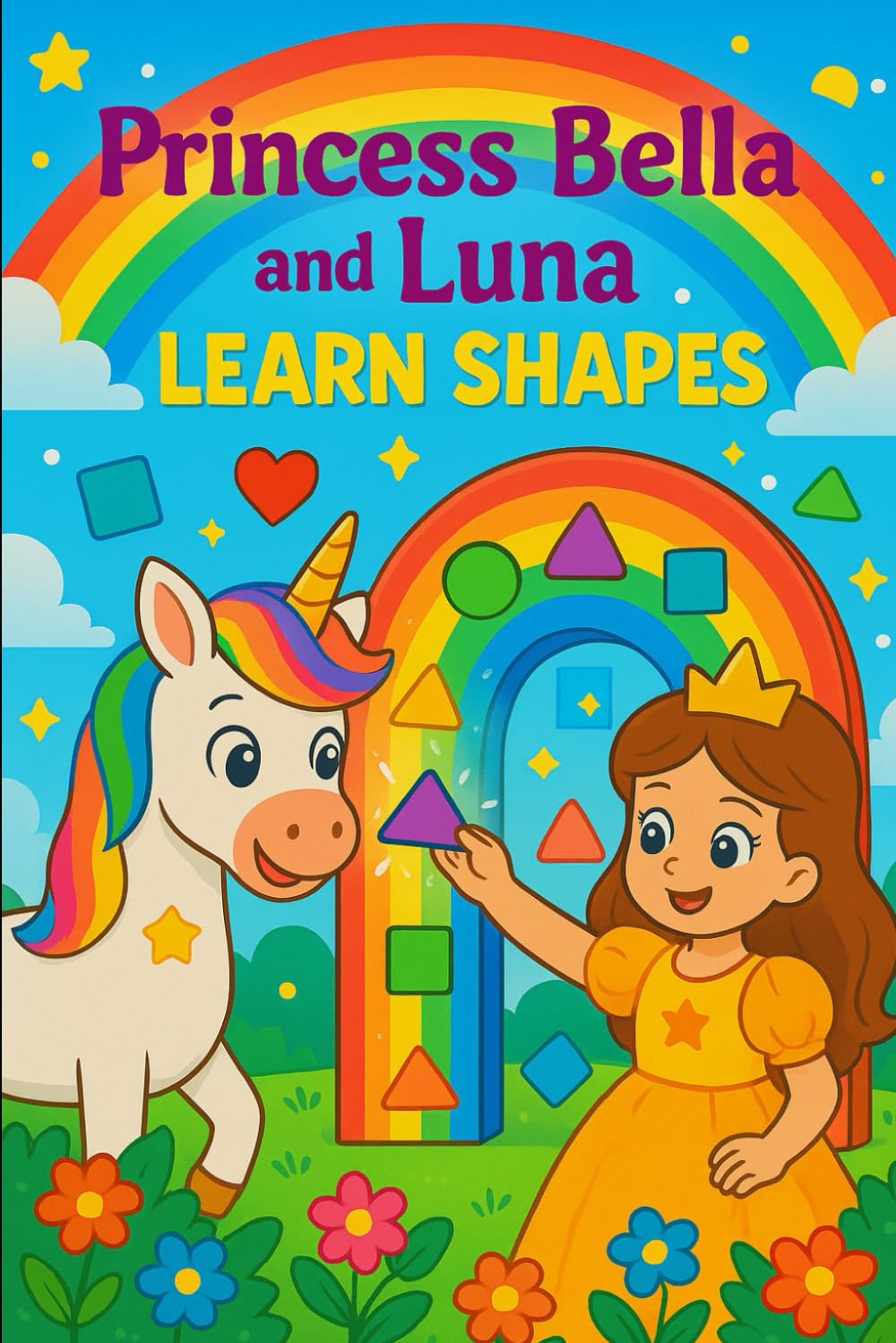Bella and Luna Learn Shapes (Bella and Luna’s Magical Adventures : Learn, Laugh, and Color!)