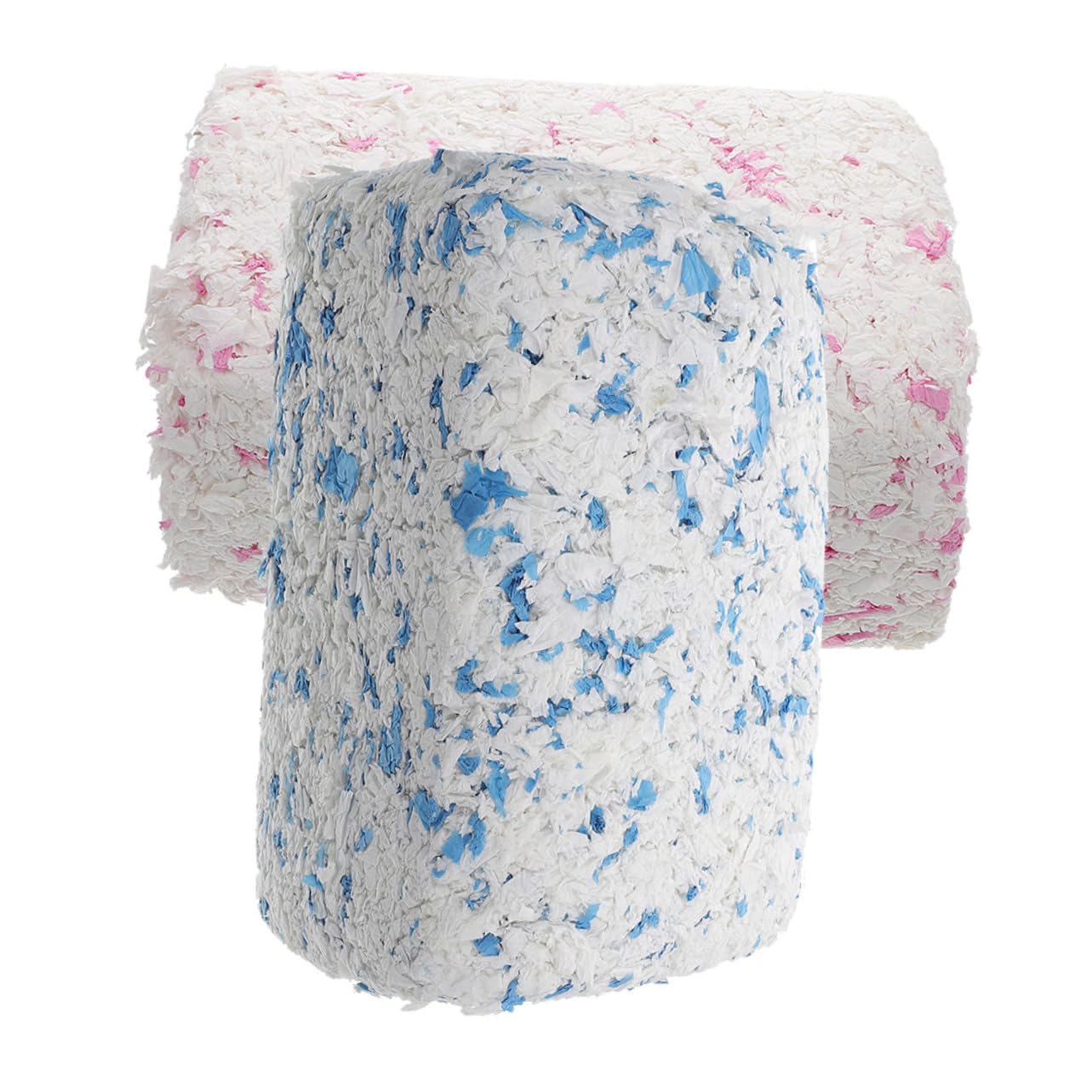 HANABASS 2stücke Beutel Niedrigstaub Papierstreu Für Kleintiere Pro Packung Absorbierende Und Geruchsneutrale Einstreu Für Hamster Meerschweinchen Und Andere Kleine Haustiere