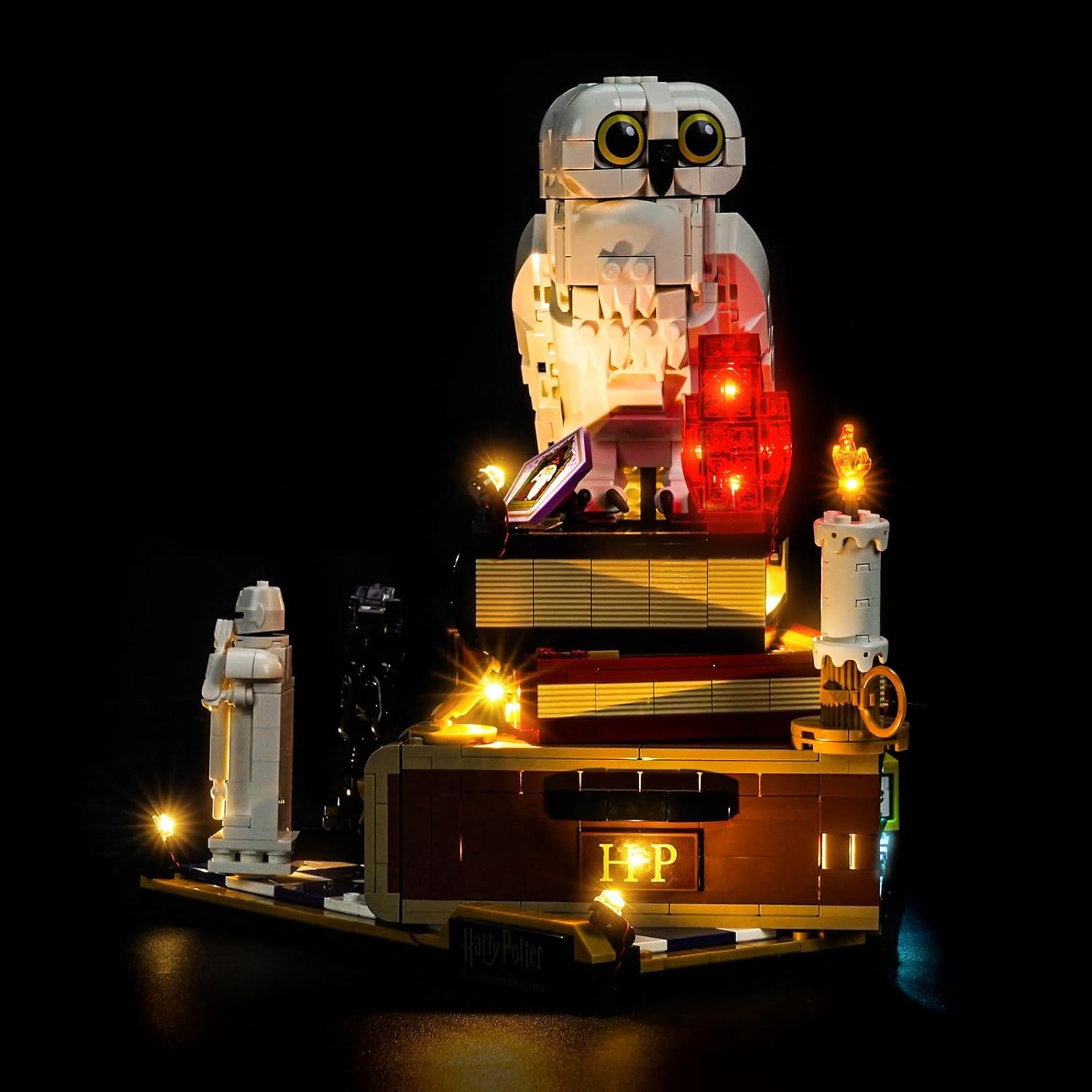 LocoLee Light kit Compatible with Lego 76466 Sorcerer's Stone Collectors' Edition - No Model Only Lights, LED Lighting Accessories Compatible with Lego 76466 Sorcerer Stone (Standard Version)