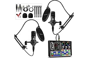 Squarock Podcast Equipment Bundle: The Ultimate Audio Solution for Content Creators