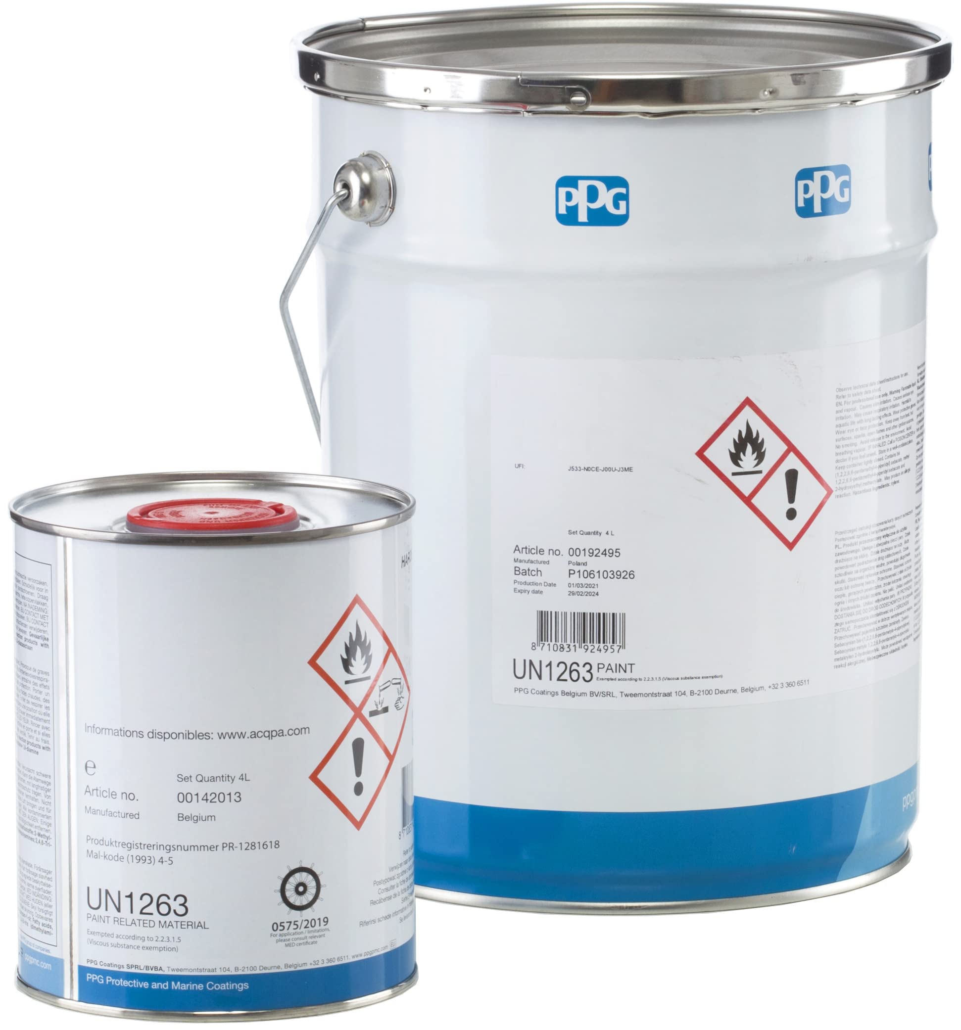 PPG SigmaGuard CSF 585 Farba do basenu niebieska 4 l