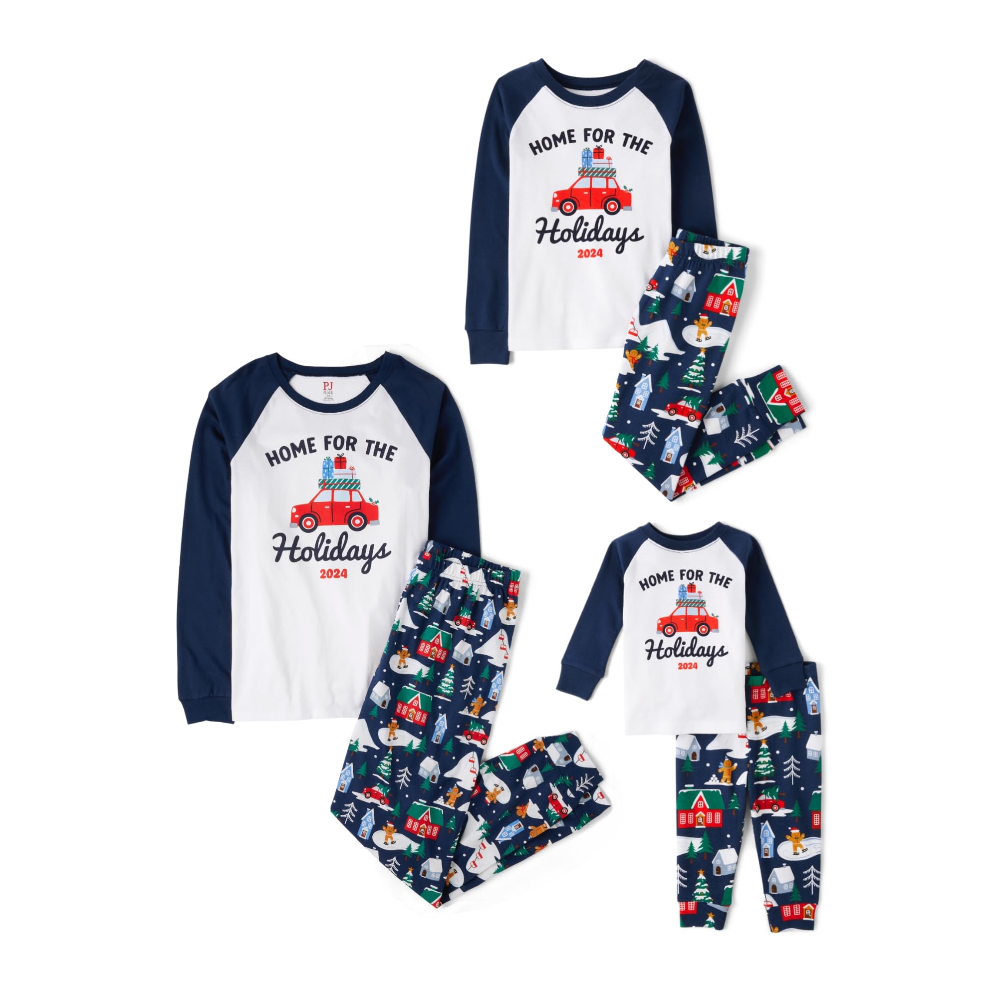 The Children's PlaceUnisex Baby Family Matching, Holiday Pajama Sets, Cotton Pajama Set (pack of 1)