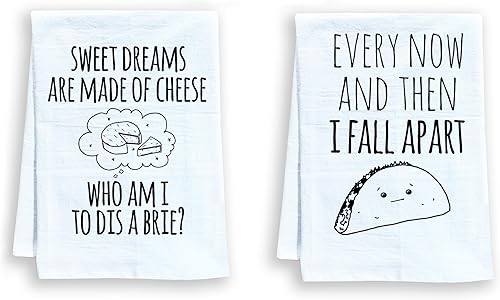 Miniatura 17 de Funny Dish Towels, Set of 2 (I Need a HUGe Margarita & I Walk The Lime), Flour Sack Kitchen Towel, Sweet Housewarming Gift, Farmhouse Kitchen Decor