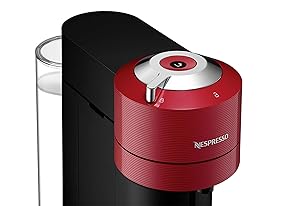 Nespresso Vertuo Next Coffee and Espresso Machine by Breville with Milk Frother, 1.1 liters, Cherry