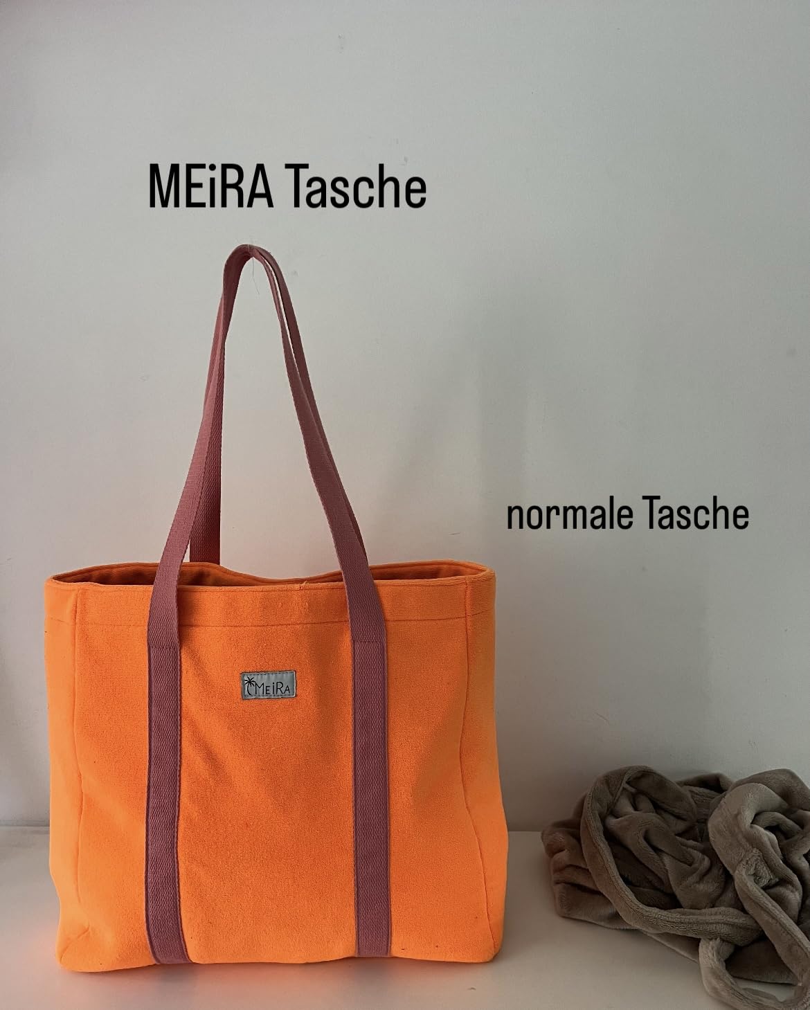 Generisch Frottee Handtasche, Shopper, Strandtasche