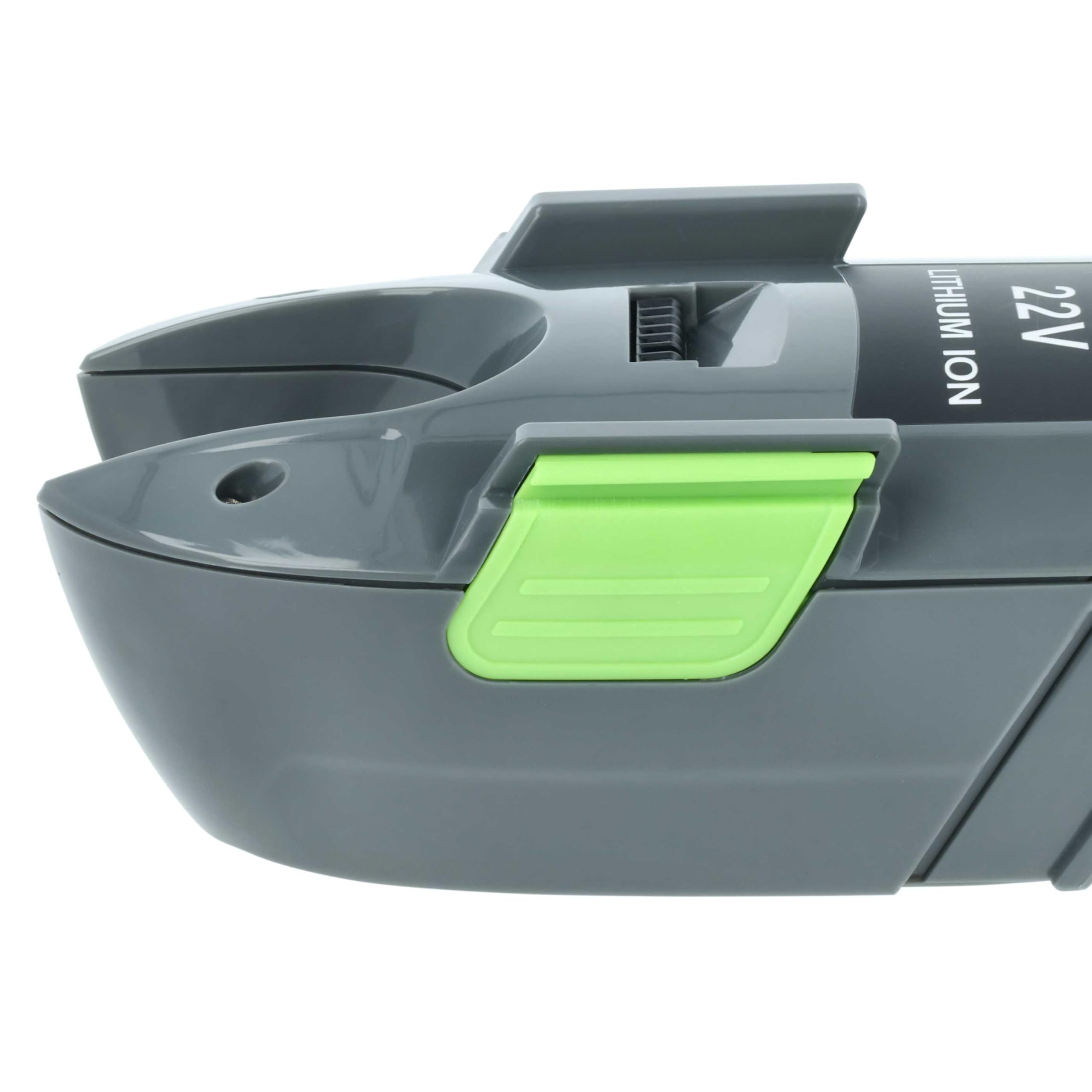 Zamiennik baterii Gtech 1301A0002 do odkurzacza szaro-zielonego (3 Ah, 22 V, Li-Ion)