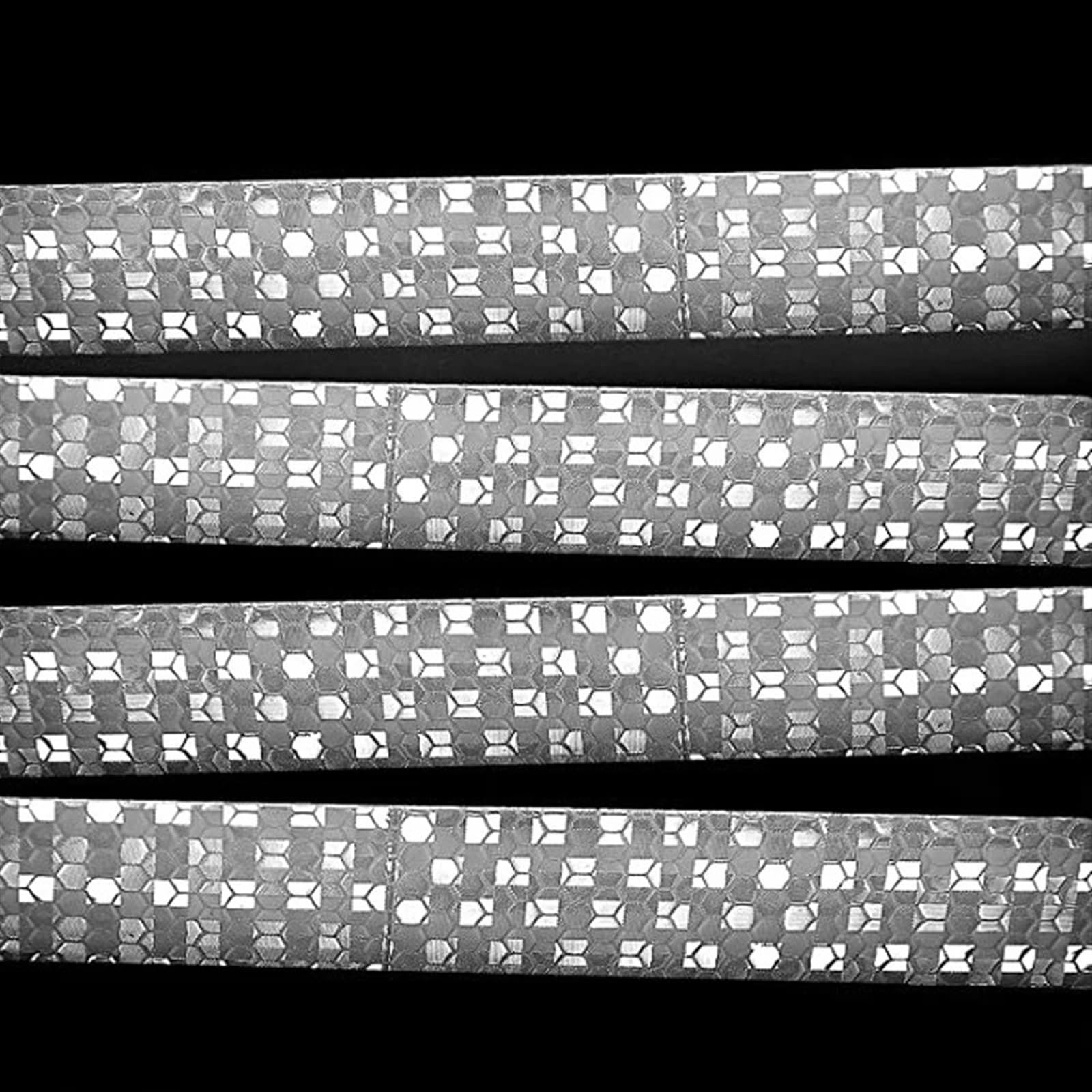 5cm*100/300/500/1000cm Reflective Stickers Warning Conspicuity Tape Film Strip Bicycle Accessories