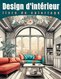 Independently published Design d'intérieur livre de coloriage