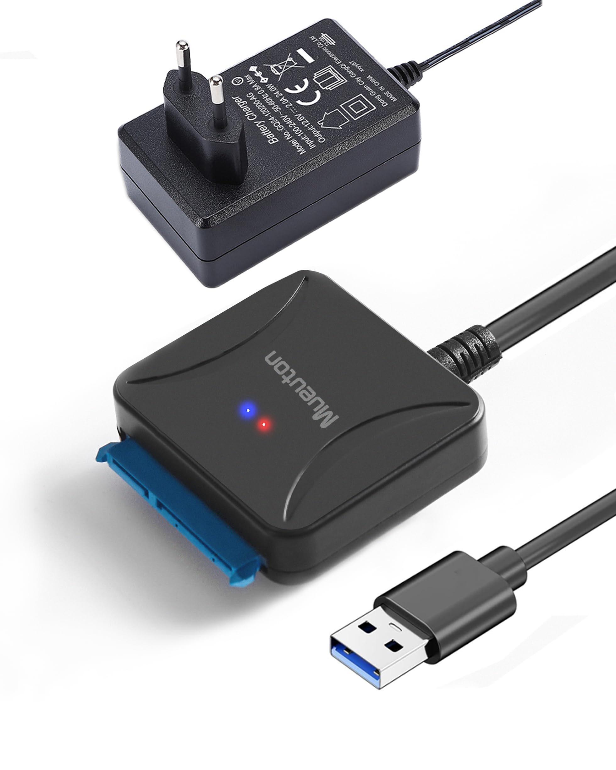 Adattatore USB 3.0 A SATA Per HDD/SSD - Cavo Con Alimentazione, Velocità 5Gbps - Foto 7