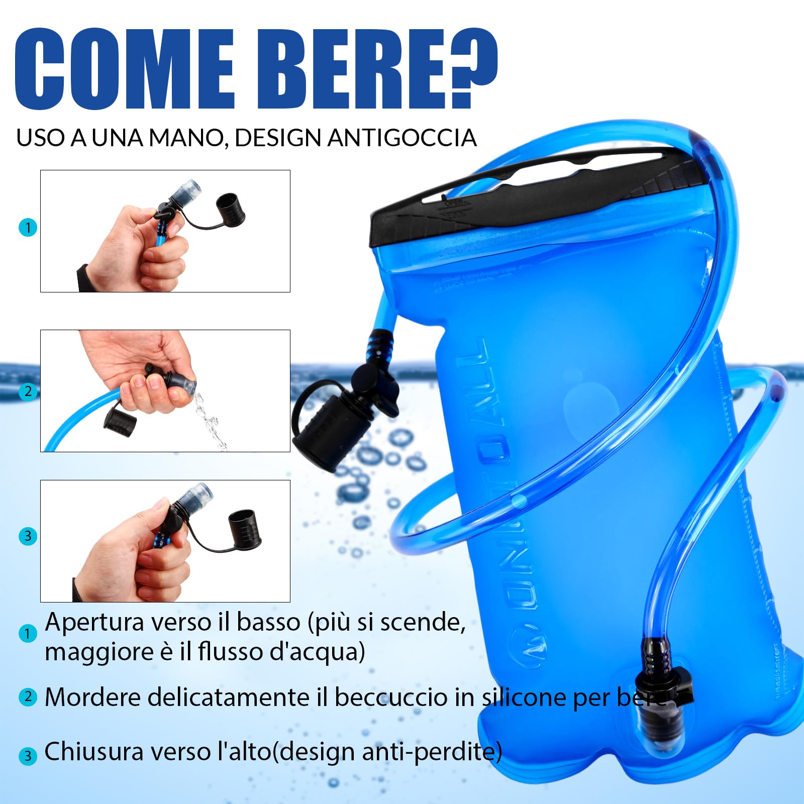 Zaino Trail Running, Gilet Running Uomo Donna, Running Vest con Soft Flask 500ml o Sacca Idrica 2L, Gilet Corsa per Idratazione Ultraleggero Riflettente per Corsa MTB Bici Moto Trekking