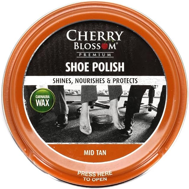 Cherry Blossom Traditional Paste Shoe Polish