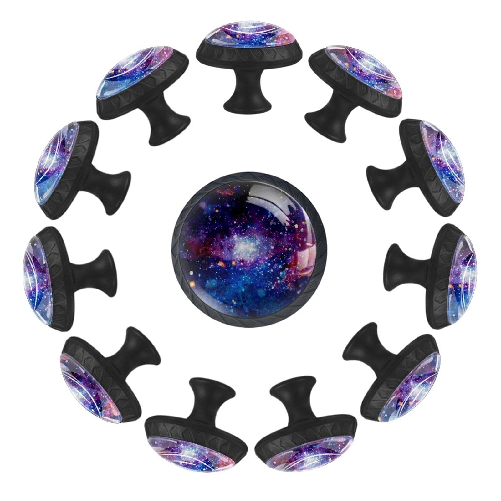 Boutons de tiroir ronds lot de 12 pièces Nebula pour la rénovation durable de vos meubles