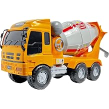 Big Daddy XL Cement Truck Supercharge Imaginative Construction Play Indoor & Outdoor, Heavy-Duty, No Batteries