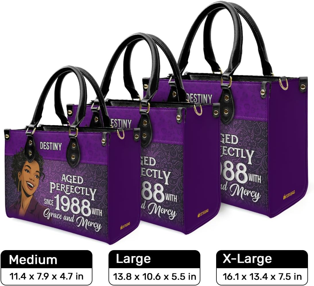 Sistabag Personalized Leather Handbag For African American - Christmas Gifts For Women For Black Women - Image 4