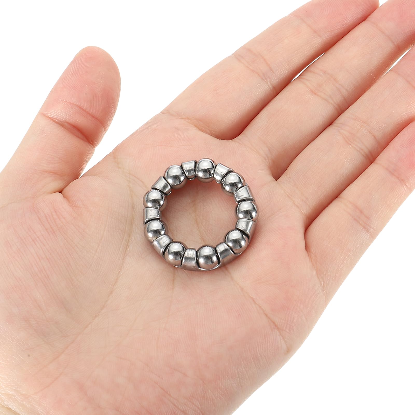 PATIKIL Cuscinetto a Sfera per Pedivella Bici 1/4" x 9 Sfere, 4pz Cuscinetti Bicicletta in Acciaio Inossidabile Ricambi Accessori per Movimento Centrale Bici Montagna Strada, Argento