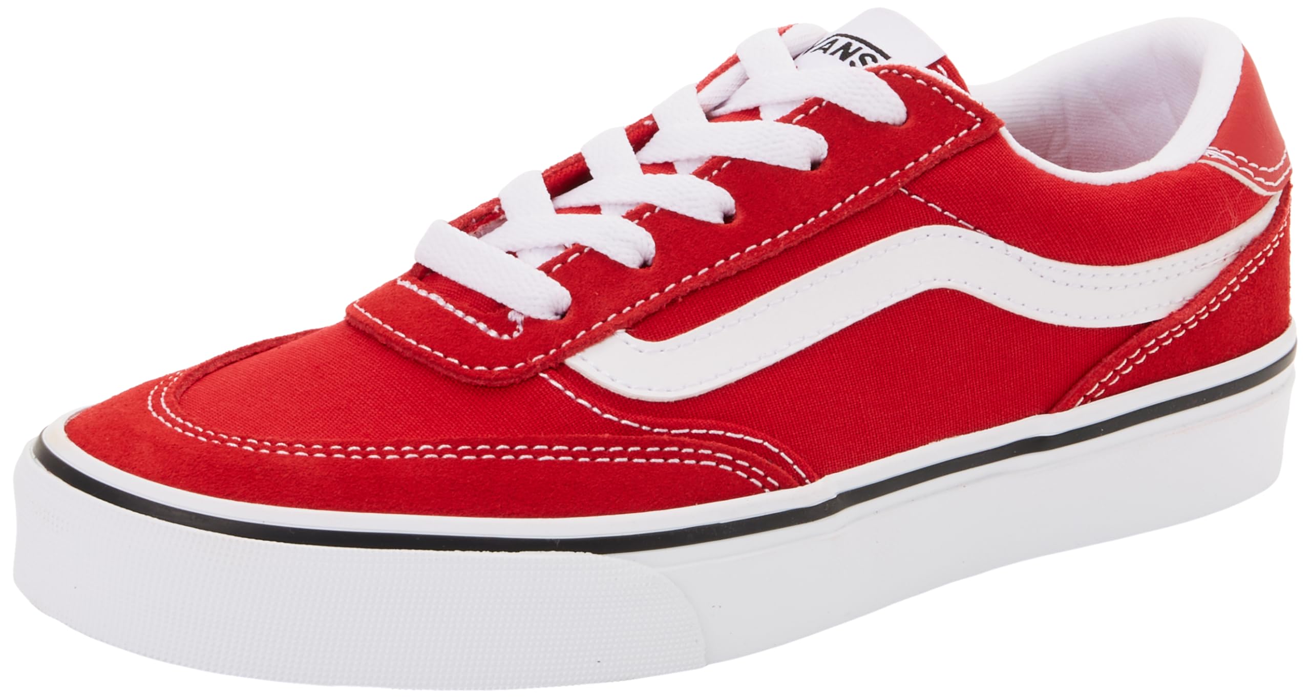 Vans Brooklyn LS, Suede/Canvas Sunset Ruby