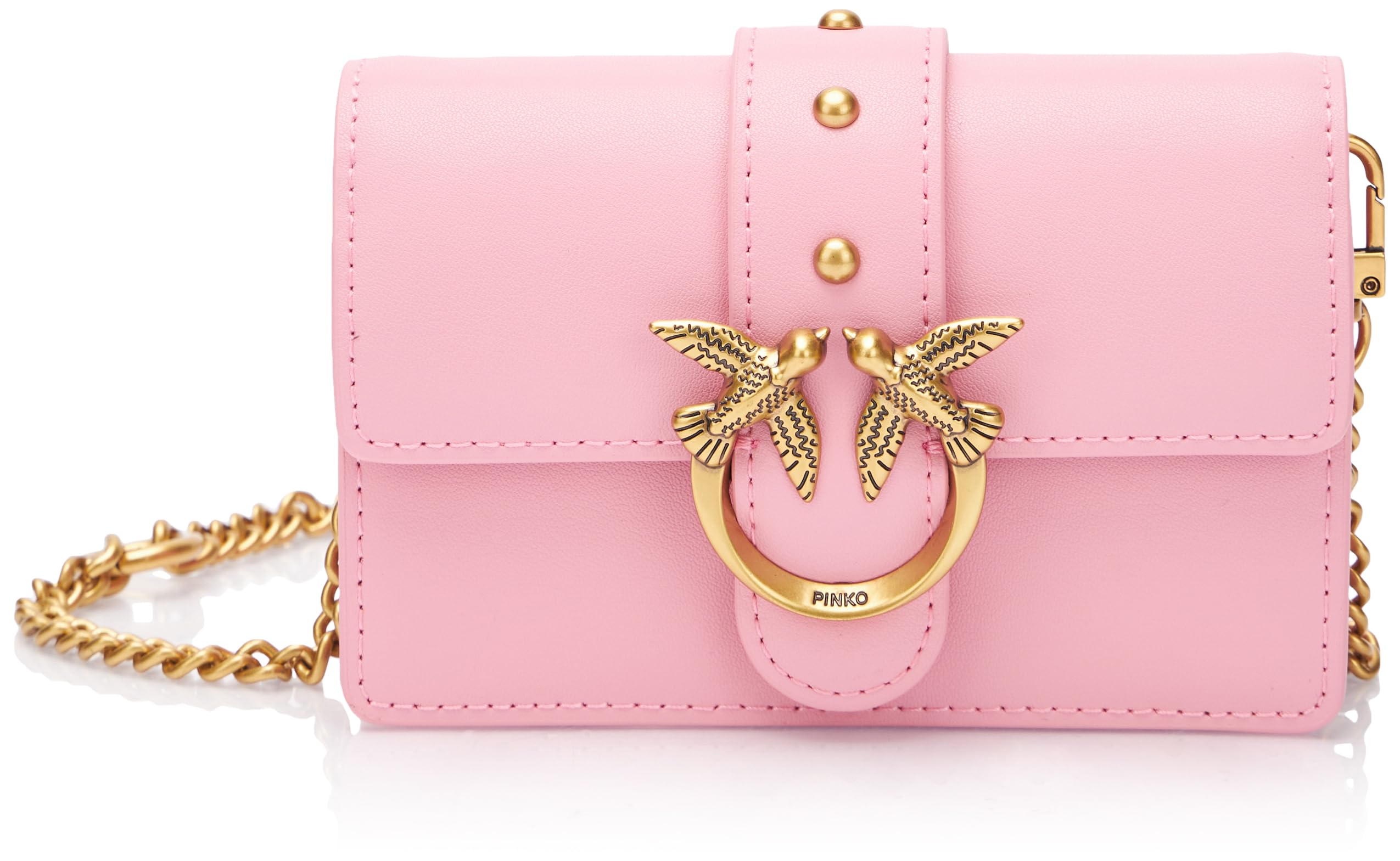 Pinko Women Love One Micro C Kalbseide Bag