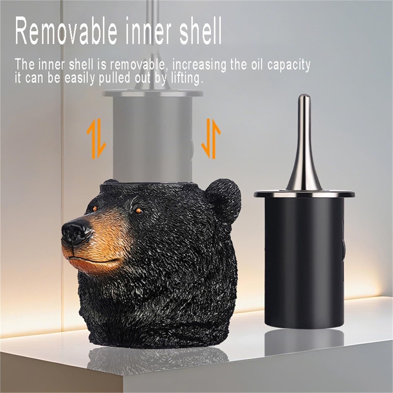 This Multi-Functional Match and Kerosene Lighter is Foldable and has a Removable Inner Liner. It can be Used as a Gift or as a Decorative Item.